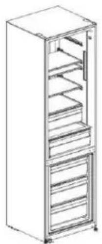 BLAUPUNKT 5FS30000 - 4Inversion gauche-droite des charnières de porte - 5
