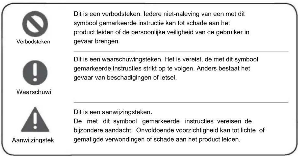 BLAUPUNKT 5FS30000 - 2 Betekenis van de waarschuwingssymbolen - 1