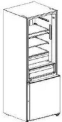 BLAUPUNKT 5FS30000 - 4Inversion gauche-droite des charnières de porte - 8