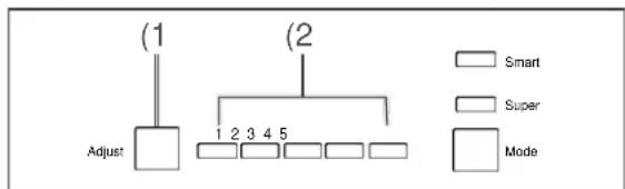BLAUPUNKT 5CK24010 - Regolazione manuale della temperatura - 1