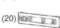 BLAUPUNKT 5CK24010 - Delar for montering - 3