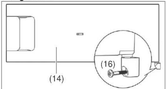 BLAUPUNKT 5CK24010 - Sostituire il fermaporta dello sportello del congelatore - 1