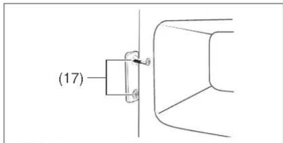 BLAUPUNKT 5CK24010 - Changing the door hinge of the freezer compartment door - 2