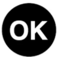 BLAUPUNKT 5CK24010 - Klistermärke "OK" - 1
