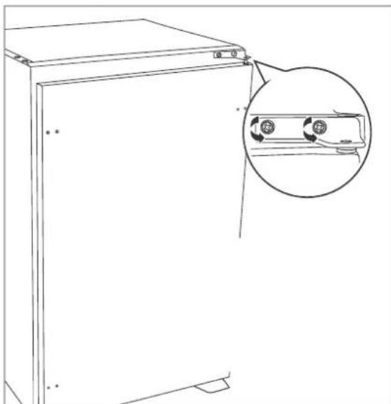 BLAUPUNKT 5CK22010 - Türanschlag der Kühlschranktür wechseln - 1
