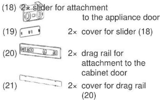 BLAUPUNKT 5CG24010 - Parts for the installation - 1