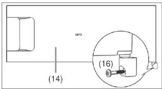 BLAUPUNKT 5CG24010 - Byta dörranslag i kylskåpsdörren - 7