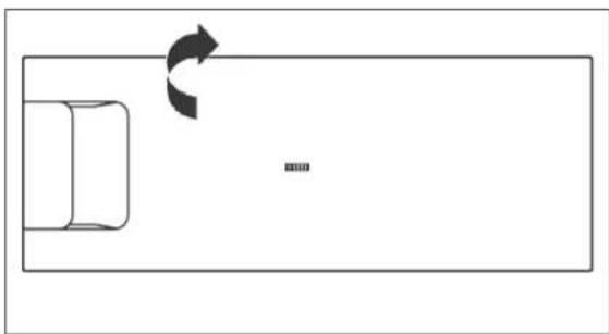BLAUPUNKT 5CG24010 - Changing the door hinge of the freezer compartment door - 3