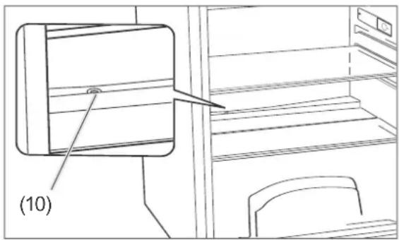 BLAUPUNKT 5CG22010 - Cleaning the refrigerator compartment - 1
