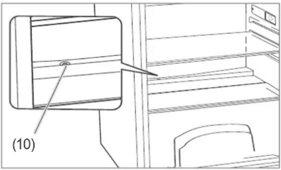 BLAUPUNKT 5CG22010 - Nettoyer le compartment de réfrigération - 1