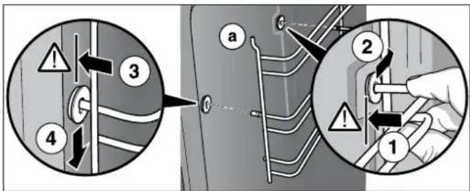 BLAUPUNKT 5CD33150 - Risk of burning due to hot components in the cooking apartment! - 2