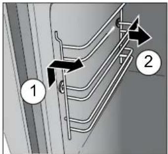 BLAUPUNKT 5CD33150 - Risk of burning due to hot components in the cooking apartment! - 1