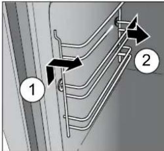 BLAUPUNKT 5CD33150 - Risque de brûlure du aux pièces chaudes de le compartment de cuisson! - 1