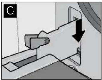 BLAUPUNKT 5CD33150 - Accrocher la porte de l'appareil - 1