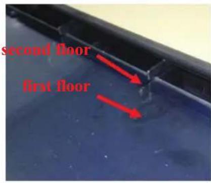 BLAUPUNKT 5BD36250 - Installation instruction of the door frame up cover and rotation bracket assembly - 27