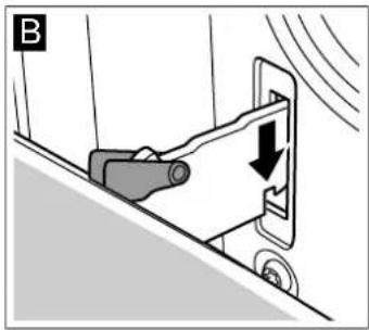 BLAUPUNKT 5BD34250 - Accrocher la porte - 1