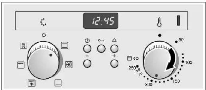 BLAUPUNKT 5BD34250 - Régler le mode de cuisson et la température - 2