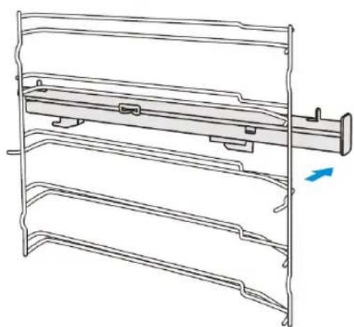 BLAUPUNKT 5B50P8590 - Rimozione delle guide telescopiche - 2
