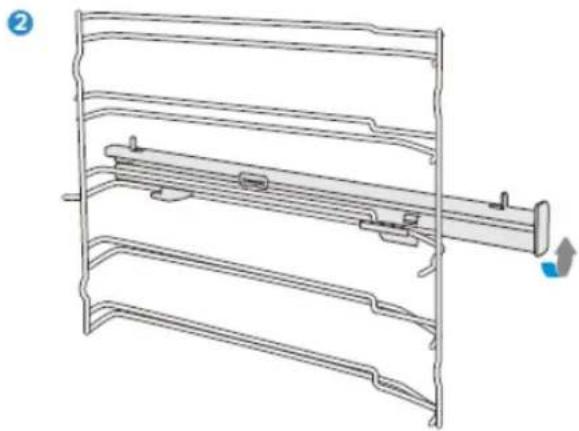 BLAUPUNKT 5B50P8590 - Fastening telescopic rails - 2