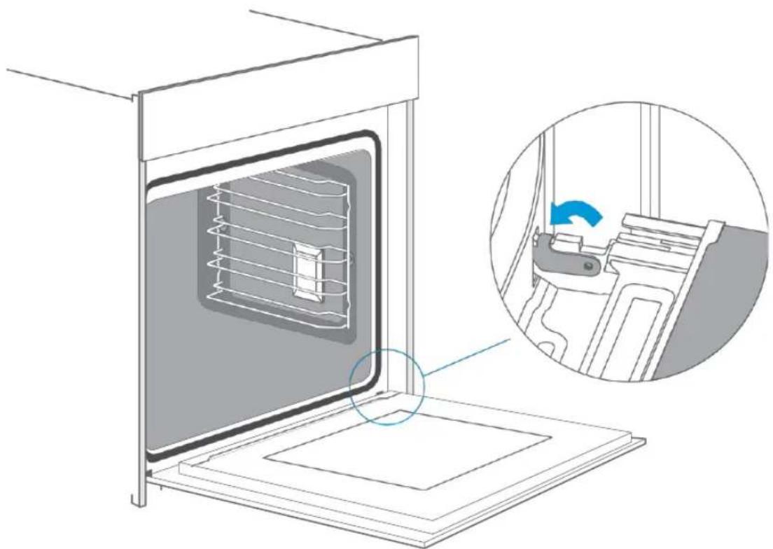 BLAUPUNKT 5B50P8590 - Montera ugnsluckan - 1