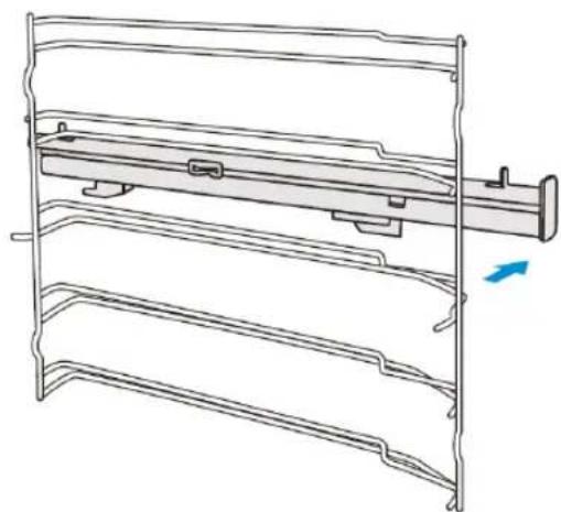 BLAUPUNKT 5B50P8590 - Telescopische rails uittnemen - 2