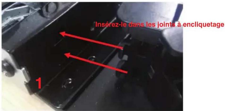 BLAUPUNKT 5B36P0250GB - Instructions d'installation de la bande de recouvrement de la porte et de l'ensemble du support rotatif - 18