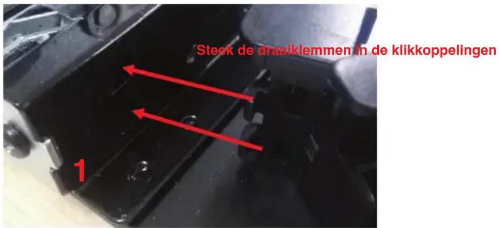 BLAUPUNKT 5B36P0250GB - Installatie-instructies voor de afdeklijk van het deurframe en draaiklemmen - 17