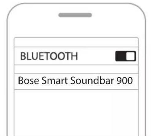 BOSE Smart Soundbar 900 - ANSLUTA TILL EN MOBIL ENHET - 2