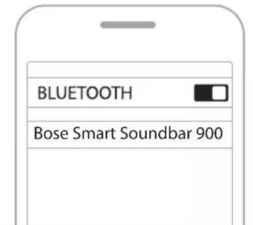 BOSE Smart Soundbar 900 - VERBINDEN EINES MOBILGERÄTS - 2