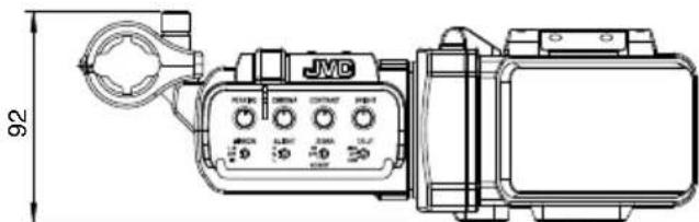 JVC VFE900G - Plan graphique dimensionnel (unite : mm) - 2