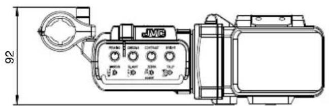 JVC VFE900G - Maßblatt (Einheit: mm) - 2
