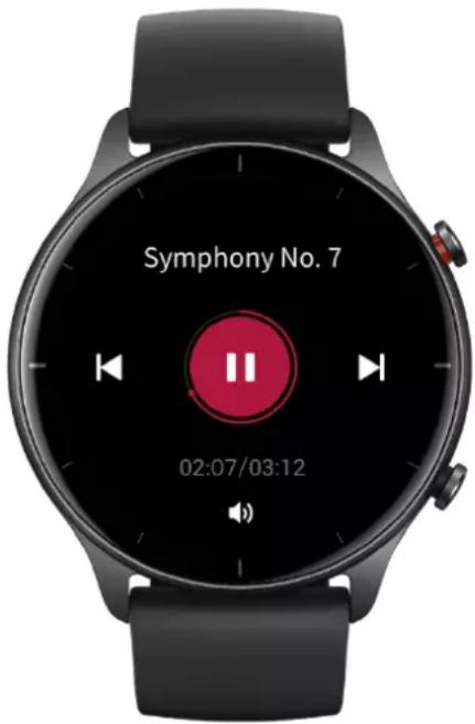 AMAZFIT GTR 2e - Télécommande musicale : - 1