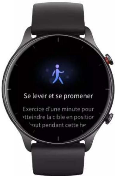 AMAZFIT GTR 2e - Alertes d'inactivité - 1