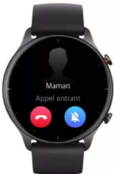 AMAZFIT GTR 2e - Alertes d'appel entrant - 1
