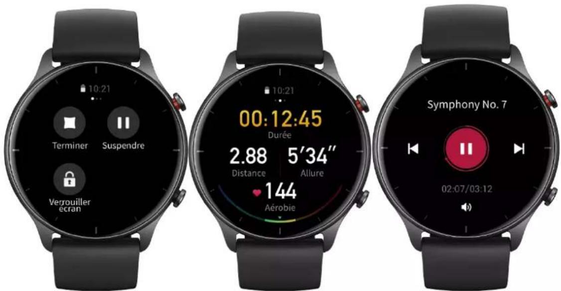 AMAZFIT GTR 2e - Alertes et paramètres d'entraînement - 1