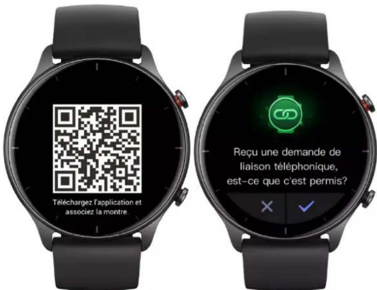 AMAZFIT GTR 2e - Connexion et association - 2