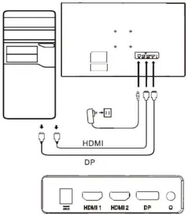ACER ED270X - Zunanji kontrolniki - 2