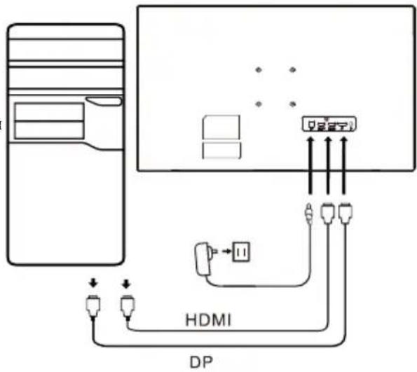 ACER ED270X - Εξωτερικά στοιχεία ελέγχου - 2