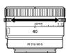 SONY FE 40mm f2.5 G - Specifications - 13