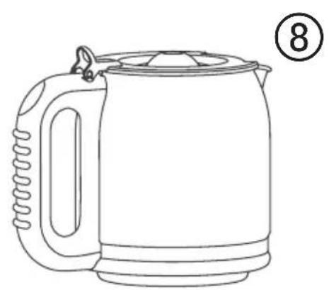 RUSSELL HOBBS Retro Style CM3100 - RISQUES D'INCENDIE OU DE CHOC ELECTRIQUE NE PAS OUVRIR - 3