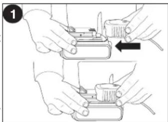 BLACK & DECKER LPP120 - PROCEDURE DE CHARGE - 1