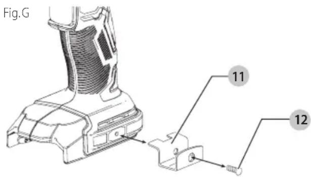 Craftsman CMCD700 - VersatrackTM (Fig. G) - 1