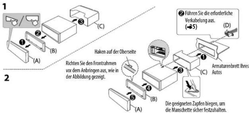 JVC KDR792BT - Für 3-Wege-Ubergangseinstellung - 1