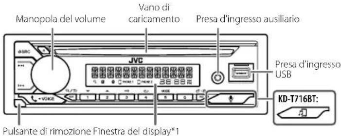 JVC KDT716BT - Frontalino - 1