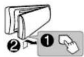 JVC KDT716BT - Placa frontal - 3