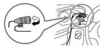 JVC KDT716BT - Connect the microphone - 1