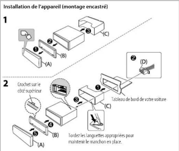 JVC KDT716BT - Procedure de base - 1