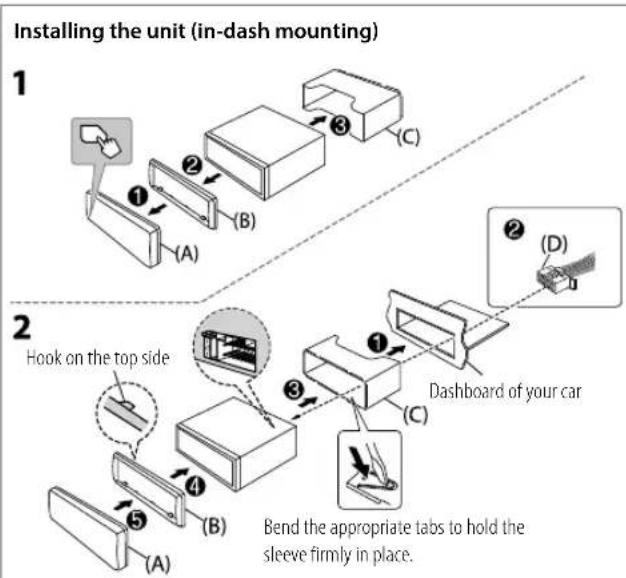 JVC KDT716BT - Basic procedure - 1