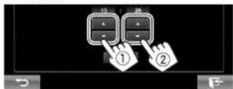 JVC KWV215DBT - Instellen van de klok - 5