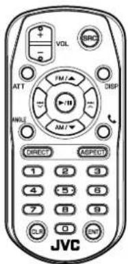 JVC KWV215DBT - AFSTANDSBEDIENUING - 1